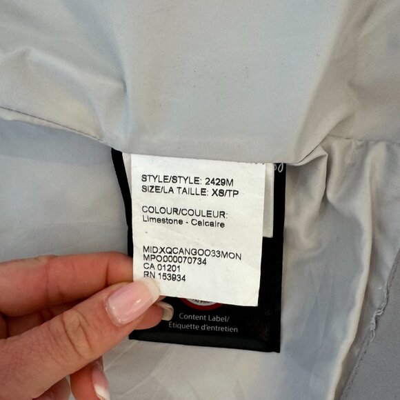 Canada Goose Limestone Outdoor Lockeport Jacket Outdoor Gorpcore Mens Size XS - Picture 6 of 8